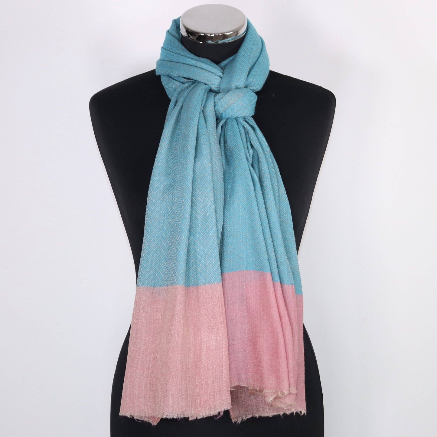 Sophia Cashmere Scarf: Chocolate Brown