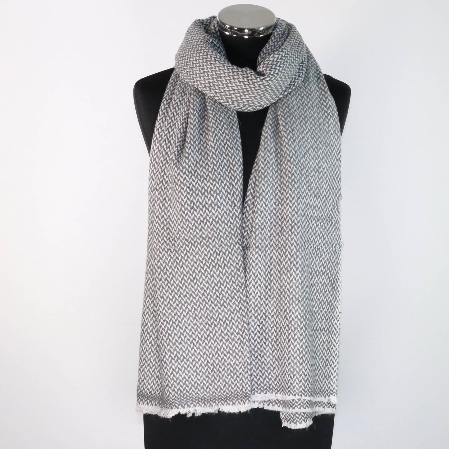 Luna Cashmere Scarf/Wrap: Beige