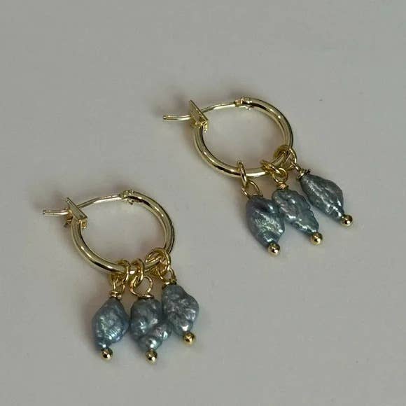 Labyrinth Hoops : Blue